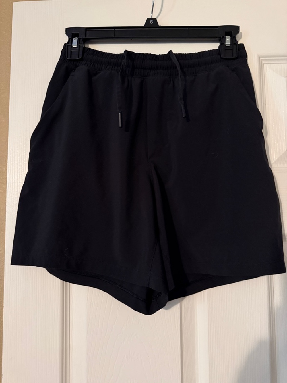 lululemon athletica Black Men's Performance Drawstring Shorts